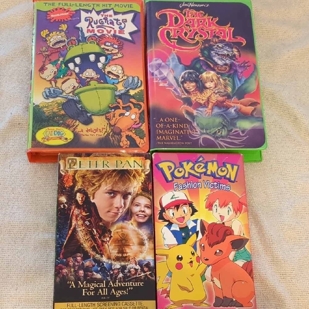 Kids Movie VHS Bundle